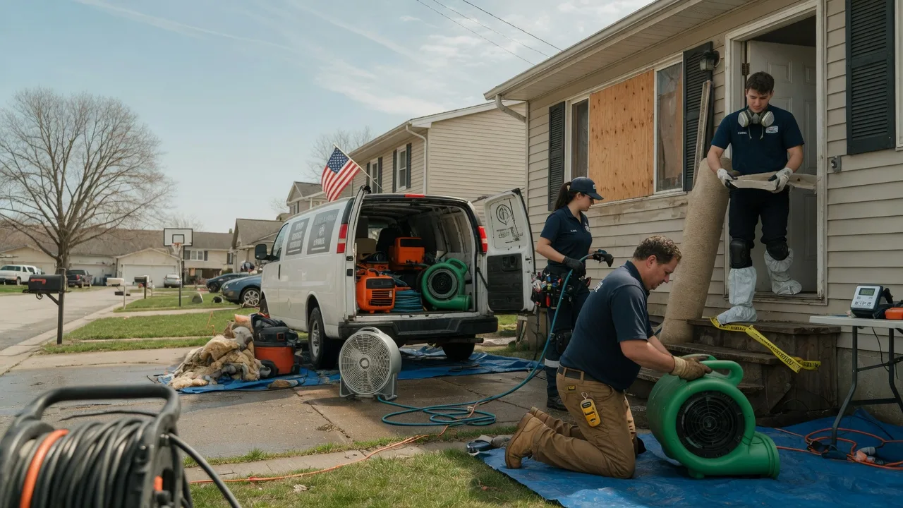 Water Damage Restoration in Cunningham, KY near me